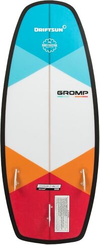 لوح ركوب الأمواج Driftsun Gromp Wakesurf - لوح تزلج للأطفال مقاس 3 أقدام و9 بوصات، وأداة ركوب الأمواج بحجم الأطفال، وزعانف وأداة زعانف in Kuwait