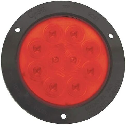 Grote 53252 - Supernova 4" 10-Diode Pattern Led Stop/Tail/Turn Light - Grommet Mount, Male Pin in Saudi Arabia
