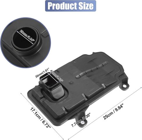 X AUTOHAUX Automatic Transmission Oil Filter for Porsche Cayenne 2010 No.0C8325435/95832543500 in Saudi Arabia