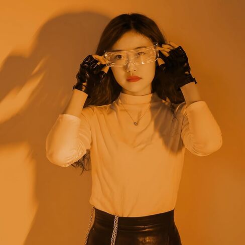 Lystaii 9pcs Halloween Lighting Gel Filter 11.8 x 11.8 Inches Gel Light Filter Color Correction Overlays Transparent Color Filters Film Plastic Sheets for Video Photo Stage Studio (Orange Purple) in Kuwait