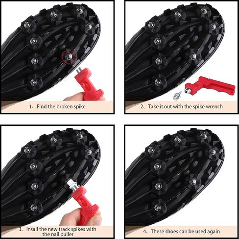 120 قطعة من COOHLYEE 1/4 بوصة مسامير مسار بديلة من الفولاذ المقاوم للصدأ ومسامير عبر البلاد، مسامير بديلة لأحذية الجري لمسافات قصيرة in Kuwait