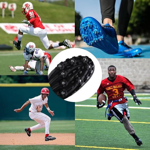 120 قطعة من COOHLYEE 1/4 بوصة مسامير مسار بديلة من الفولاذ المقاوم للصدأ ومسامير عبر البلاد، مسامير بديلة لأحذية الجري لمسافات قصيرة in Kuwait