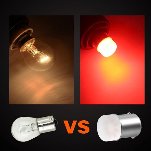 DuaBhoi 4× 1157 LED BAY15D 1034 2057 2357 7528 P21/5W Bulb Replacement for Car RV Camper Reverse Lamps Back Up Tail Brake Stop Parking Interior Indoor Dome Light White in Saudi Arabia