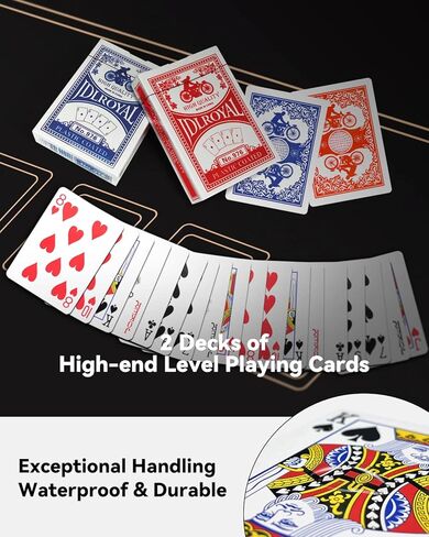 رقائق بوكر كلاي، 500 قطعة 14 جرام مجموعة شرائح بوكر مع حافظة بوكر مقاومة للصدمات من النوع K، رقائق مرقمة، مجموعة بوكر لبلاك جاك تكساس هولدم in Kuwait