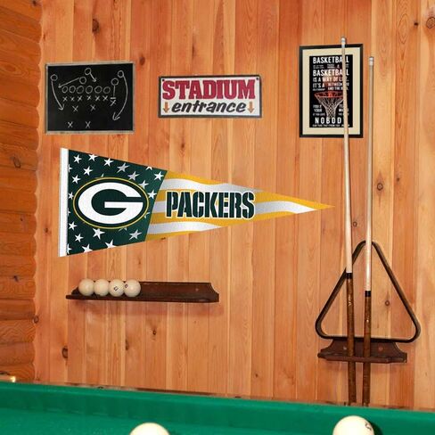 علم راية راية من شركة Green Bay Packers Nation USA Americana Stars and Stripes in Saudi Arabia