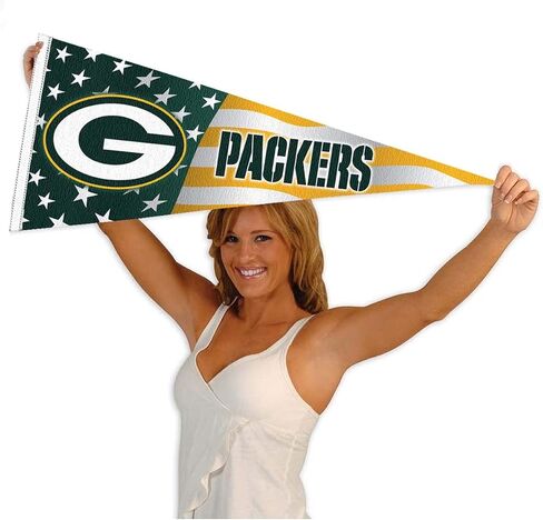 علم راية راية من شركة Green Bay Packers Nation USA Americana Stars and Stripes in Saudi Arabia