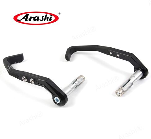 Arashi 7/8 inch 22mm Universal Motorcycle Handlebar Brake Clutch Lever Protector Hand Guards Handguards for CBR600RR CBR1000RR S1000RR YZF R1 R3 R6 MT09 Ninja 250R 300 400 GSXR 1000 600 750 Black in Saudi Arabia