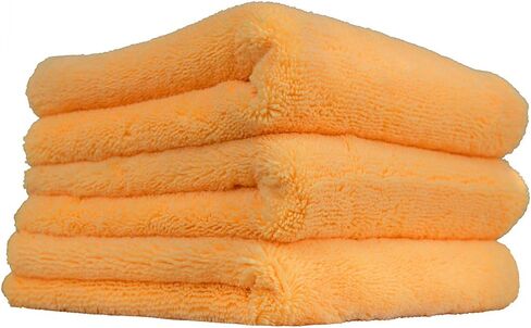 Chemical Guys MIC30303 Microfiber Towel, 16" X 16", , Orange in Saudi Arabia