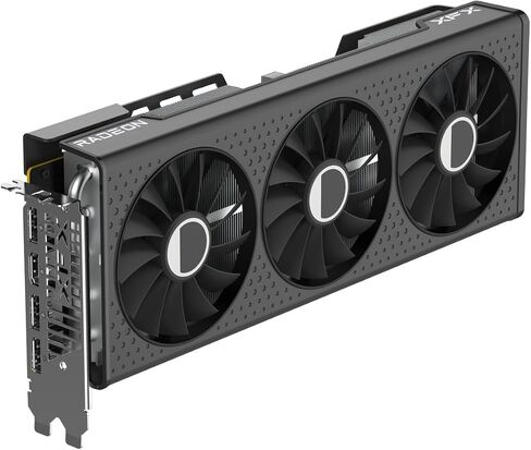 بطاقة رسومات الألعاب XFX Speedster QICK309 Radeon RX 7600XT باللون الأسود مع 16 جيجابايت GDDR6 HDMI 3xDP وAMD RDNA 3 RX-76TQICKBP in Saudi Arabia