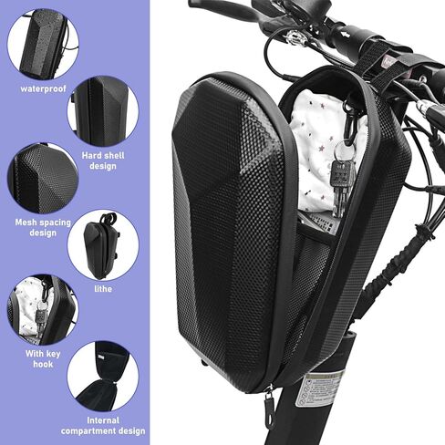 قفل سلسلة سكوتر مع حقيبة سكوتر، قفل أمان مضاد للسرقة، قفل سلسلة للأصفاد وحقيبة للدراجة الكهربائية سكوتر، دراجة نارية، دراجة، ملحقات سكوتر الكهربائية in Kuwait