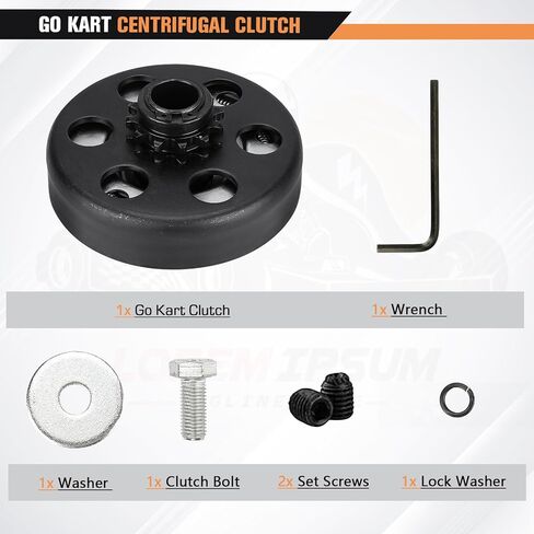 Go Kart Clutch 3/4 Bore 12T #35 سلسلة قابض طرد مركزي يناسب Honda GC160 GC190 GX120 GX140 GX160 GX200 2-6.5HP محركات صغيرة للدراجة الصغيرة Minibike Predator 212 212cc المحرك in Kuwait