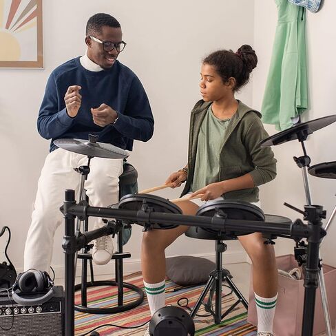 Noeler Universal Drum Throne Stool Metal Professional Drum Seat Sponge Padded for Kids&Adult with Anti-Slip feet in Saudi Arabia