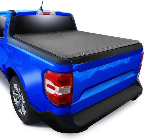 Tyger Auto T3 Soft Tri-fold Truck Bed Tonneau Cover Compatible with 2022-2024 Ford Maverick | 4.5' (54") Bed | TG-BC3F1061 in Saudi Arabia