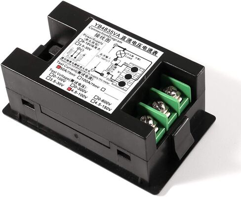 Digital Display Voltage and Ammeter 0.39" LED Voltage Current Display DC 4.5-100V Multimeter Panel Ammeter 0-50A Amp Volt Meter Amperage Monitor Gauge with 50A/75mV Shunt for Automotive Motor Battery in Saudi Arabia