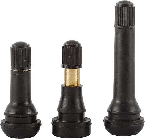 YaeMarine 100 pcs Tire Valve Stem Assortment (TR413 50 pcs) (TR418 25 pcs) (TR600HP 25 pcs) in Saudi Arabia