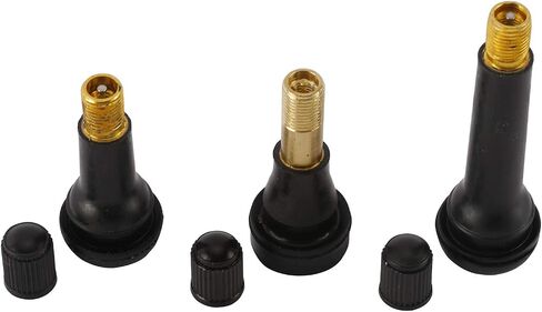YaeMarine 100 pcs Tire Valve Stem Assortment (TR413 50 pcs) (TR418 25 pcs) (TR600HP 25 pcs) in Saudi Arabia