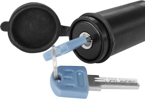 MaxxHaul 50151 Trailer Hitch Lock Pin Set 5/8 and 1/2 Inch with Locking System Anti-Rattle for 1-1/4" and 2" Class I,II,III,IV,V Hitches - Black Finish in Saudi Arabia