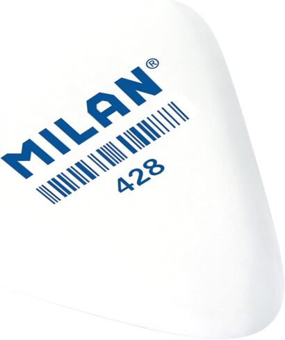 ايه سي ميلان بليستر 2 قطعة ممحاة مطاطية صناعية مثلثة 428، أبيض in Kuwait