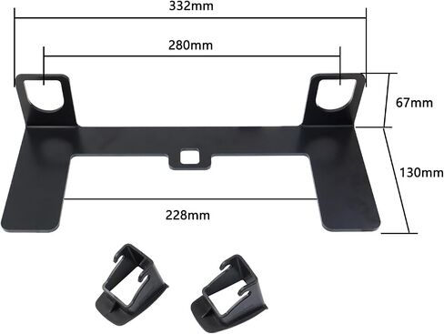 GZZTORES Latch Interface Bracket for ISOFIX Belt Connector Car Universal Child Seat Restraint Anchor Mounting Kit Car Seat Latch Anchor Bracket in Saudi Arabia