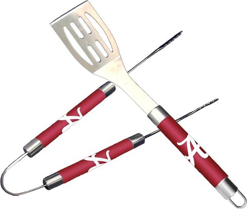Northwest NCAA Alabama Crimson Tide Unisex-Adult 2-Piece BBQ Utensil Set, One Size, Team Colors in Saudi Arabia