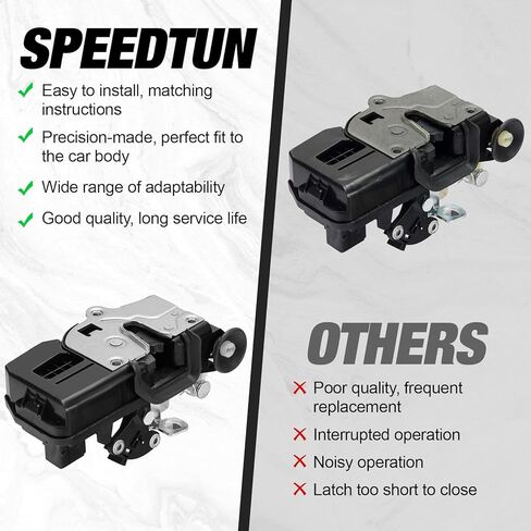 SPEEDTUN 931-109 (RR) مشغل مزلاج قفل الباب الأيمن الخلفي متوافق مع 2007 2008 2009 كاديلاك إسكاليد/إسكاليد ESV/إسكاليد EXT، تشيفي أفالانش/سيلفرادو 1500، جي إم سي سييرا 1500/500 HD/3500 HD in Kuwait