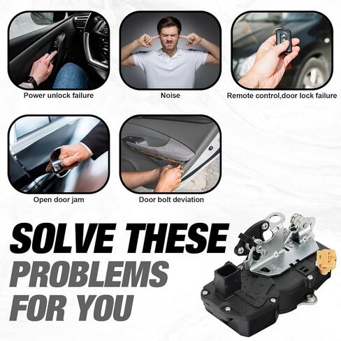 SPEEDTUN 931-109 (RR) مشغل مزلاج قفل الباب الأيمن الخلفي متوافق مع 2007 2008 2009 كاديلاك إسكاليد/إسكاليد ESV/إسكاليد EXT، تشيفي أفالانش/سيلفرادو 1500، جي إم سي سييرا 1500/500 HD/3500 HD in Kuwait