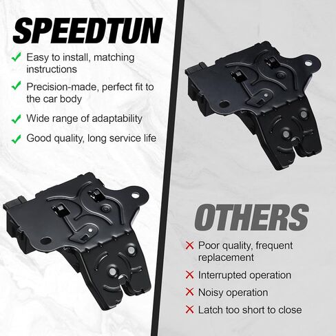 SPEEDTUN 940-108 مشغل مزلاج قفل الباب الخلفي متوافق مع 2010-2022 بويك كاسكادا/لاكروس، كاديلاك ATS/CT4/CT5/CTS/ELR/XTS، شيفروليه كامارو/سيلفرادو 1500/سونيك، جي إم سي سييرا 1500 in Kuwait