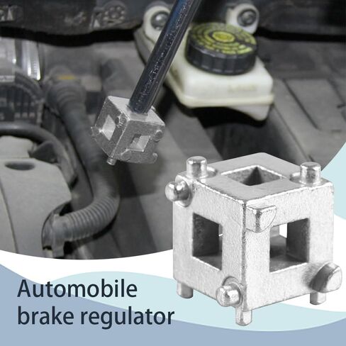 مكابس قرص الفرامل العالمية للسيارة، أداة مكبس قرص الفرامل، أداة إزالة مكبس قرص الفرامل، محول مزيل مكبس قرص الفرامل الخلفي للسيارة العالمي مناسب للسيارات (فضي) in Saudi Arabia