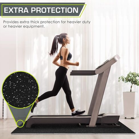 ProsourceFit Rubber Top Exercise Puzzle Mat, EVA Foam Interlocking Tiles for Home Gym Protective Flooring for Equipment and Workouts in Saudi Arabia