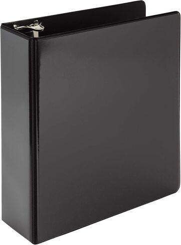 Samsill Economy 1 Inch Mini 3 Ring Binder, Made in The USA, Round Ring Binder, Non-Stick Customizable Cover, White, 6 Pack in Saudi Arabia