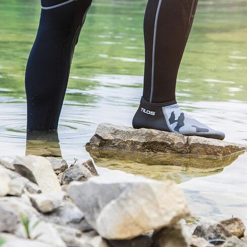 جوارب Tilos 3 مم مقاومة للماء من النيوبرين للغوص والغطس والسباحة والرياضات المائية والمشي لمسافات طويلة وغيرها الكثير in Kuwait