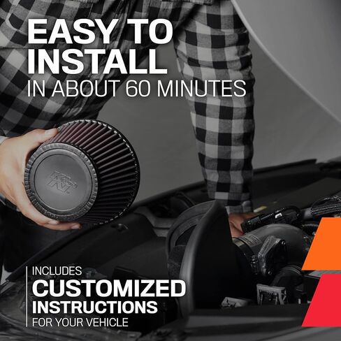 K&N Cold Air Intake Kit: Increase Acceleration & Engine Growl, Guaranteed to Increase Horsepower up to 7HP: Compatible with 2.0L, L4, 2002-2003 SUZUKI (Aerio), 69-8400TR in Saudi Arabia