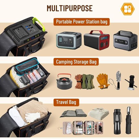 CAHAYA Speaker Carrying Bag - for Compact 10" Speaker Cabinets with Extra Carrying Strap and Padded Handle Large Capacity Reinforced Loudspeaker Case with Multiple Pockets CY0361 in Saudi Arabia