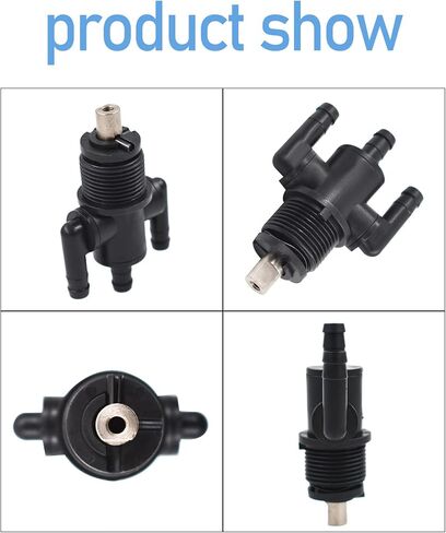 Silscvtt 3-Way Fuel Valve Shutoff Valve Petcock Replacement for Polaris Scrambler Trail Boss 325 2000-2001 7052154 in Saudi Arabia