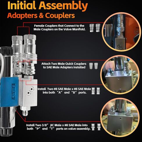 Third Function Valve Kit for Kubota MX4700, MX4800, MX5000, MX5100, MX5200, MX5800 Series Tractors, 3rd Function Valve Kit for Kubota MX Series Tractor in Saudi Arabia