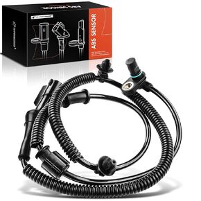 A-Premium ABS Wheel Speed Sensor Compatible with Ford, Lincoln Models - F-150 F150 2009-2010, Expedition 2010, Navigator 2010 - Front Driver and Passenger Side, 2-PC Set, Replace# 9L3Z2C204A