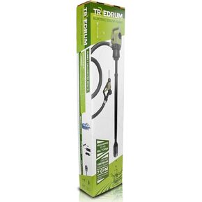 TERA PUMP Telescopic AC/DC Plug-in Electric Drum Barrel Pump Compatible with Diesel, Kerosene, Antifreeze (7.1 Ga/Min) for 55 Gallon Drums up to 275 Gallon IBC Totes