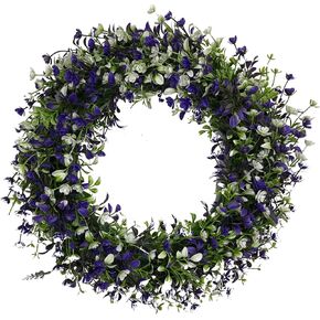 Boxwood Wreaths for Front Door Fall Decorations Farmhouse Wreaths for Window Wedding Decor Home Porch Patio Garden Decor 18 Inches Yellow