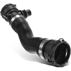 Engine Upper Radiator Coolant Hose Water Hose Pipe Compatible with BMW 128i 323i 325i 328i 330i Z4 1' E82 E87 E88,3' E90 E91 E92 E93,X1 E84,Z4 E89 (N51/N52/N52N/N53) Replace 17127531579