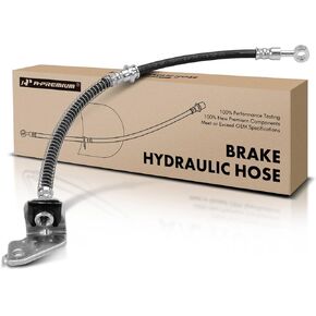 A-Premium Front Driver Brake Hydraulic Hose Compatible with Select Hyundai and Kia Models - Tucson 2005-2008, Sportage 2005-2010 - Replace# 587312E010