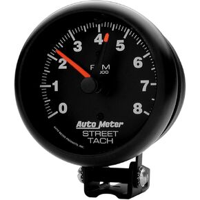 AUTO METER 2894 Performance Street Tachometer,3.750 in.