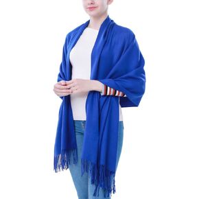 Pashmina Scarf and Shawl - Soft Women Pashminas Wrap for Wedding Evening Party dresses in Saudi Arabia