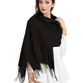Pashmina Scarf and Shawl - Soft Women Pashminas Wrap for Wedding Evening Party (20 Colors)