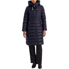 Women's Mid Length Fitted Puffer Jacket