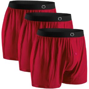 Mens Boxers Short 3 Pack Boxers for Men Soft Comfortable Breathable Underwear in Saudi Arabia