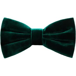 Velvet Bow Ties for Men, Mens Bow Tie Adjustable Pre-tied Clip on Bowtie for Men Suit Tuxedo Wedding Party Business