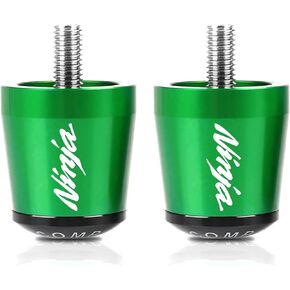 Motorcycle Handlebar Grip Ends Plugs Handlebar End Cap For Ninja 400 Black