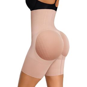 Lover-Beauty Womens Shapewear Underwear Tummy Control Shorts, High Waisted Thigh Slimmer Body Shaper