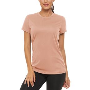 TACVASEN Women's Short Sleeve Shirts Sun Protection T-Shrit UPF 50+ Quick Dry Outdoor Yoga Running Gym Workout Tops