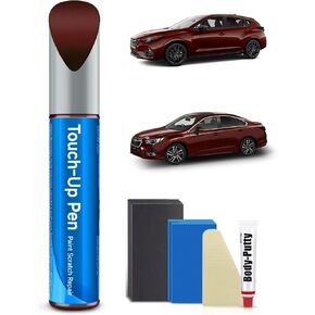 G1U Ice Silver Metallic Touch Up Paint Kit Compatible with Subaru Exact Match Car Scratch Repair Touch Up Paint Kit